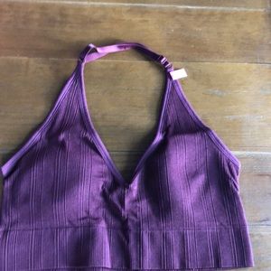 PINK Victoria’s Secret Seamless Halter Bra